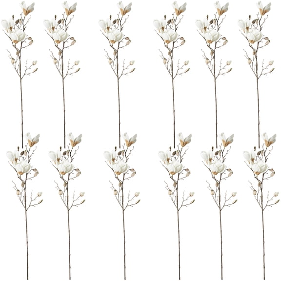 12 Pack: White Magnolia Branch Spray by Ashland