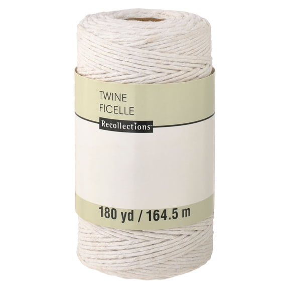 Recollections White Twine Spool, 12 Pack
