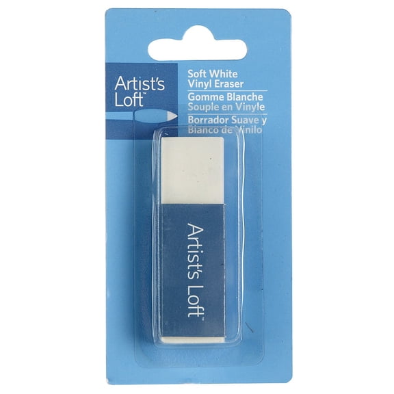 Artist's Loft White Vinyl Eraser, 12 Pack