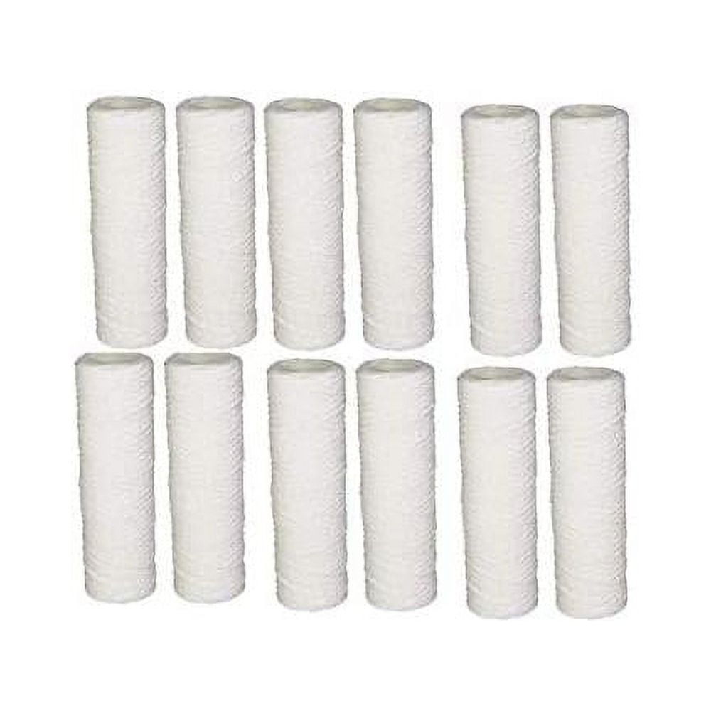 12 Pack Whole House Basic Water Filters Cartridge Compatible With