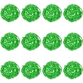 thumbnail image 1 of 12-Pack Wicker Rattan Balls 40mm/1.6 Inch Decorative Orbs Vase Fillers Bowl for Christmas/Weddings/Thanksgiving/DIY Crafts/Home Decor [Green], 1 of 6