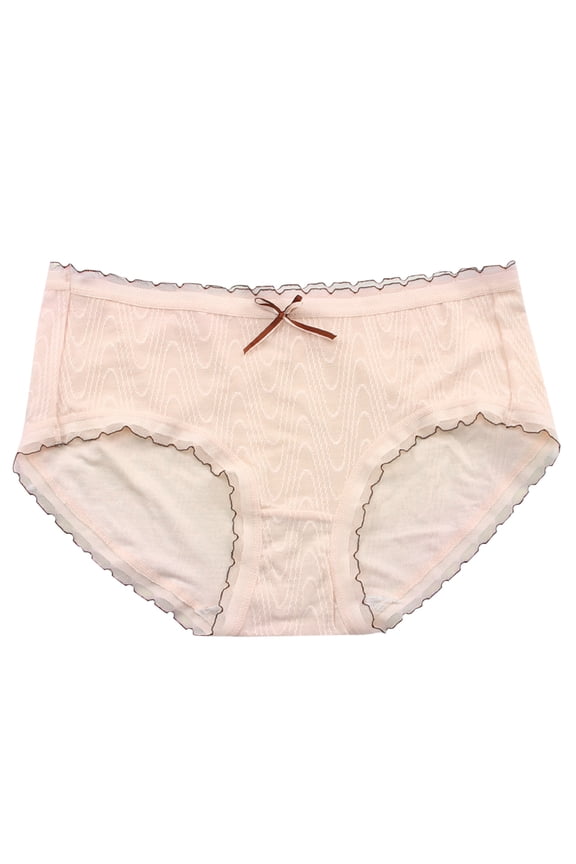 12 Pack Women's Underwear Bikini Solid Knickers Gift Brief Panties