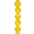 thumbnail image 1 of Bead Landing Yellow Agate Round Beads, 10mm, 12 Pack, 1 of 3