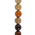 thumbnail image 1 of Bead Landing Yellow Crackled Agate Round Beads, 12 Pack, 1 of 3