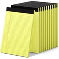 thumbnail image 1 of 12 Pack Yellow Legal Pads 8.5 x 11.75 College Ruled Yellow Note Pad Narrow Ruled 30 Sheets Notepads Perforated Writing Pad Clear Print 8x11 Legal Pads Pads of Paper, 1 of 14