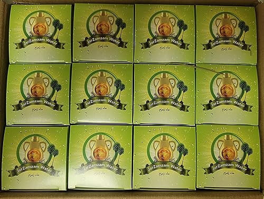 12 Pack Zam Zam Water 500ml / 16.9oz Imported From Saudi Arabia