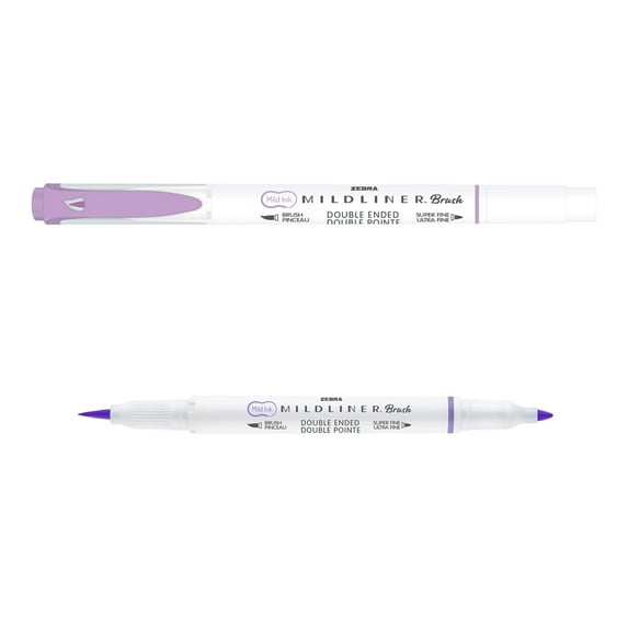 12 Pack: Zebra Mildliner™ Double Ended Brush Pen