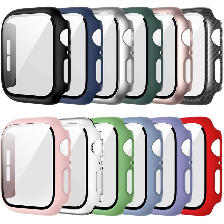 12 Pack case for Apple Watch Series 42mm Screen Protector with