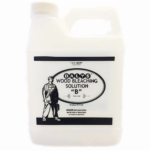 12-Pack of 1 qt Daly’s 17140 Wood Bleaching Wood Bleaching Solution, Part B