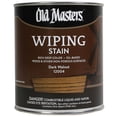 thumbnail image 1 of 12-Pack of 1 qt Old Masters 12004 Old Masters Dark Walnut Oil-Based Wiping Stain, 1 of 1