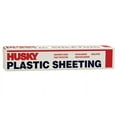 thumbnail image 1 of 12-Pack of 12’ x 400’ Poly - America CF0112C Husky Clear 1-Mil Low Density Plastic Sheeting, 1 of 1