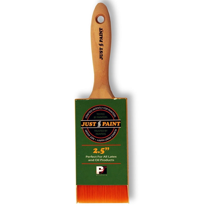 12-Pack of 2-1/2” Proform M2.5BS Just Paint Paint Brush, Beaver Tail