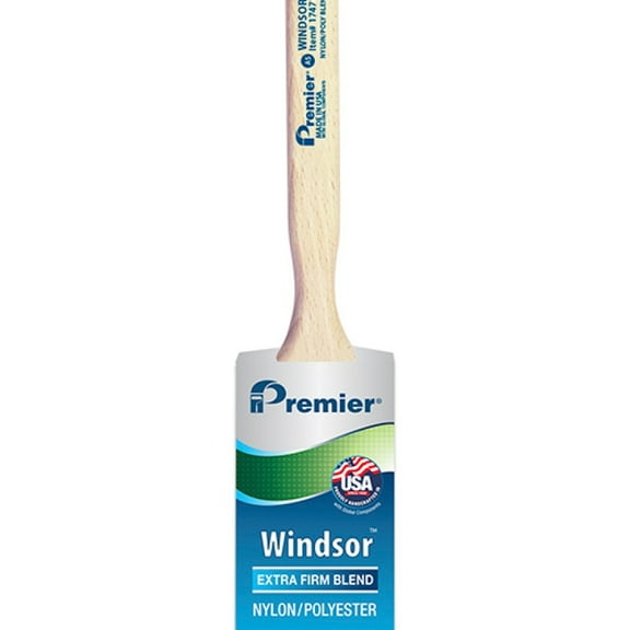 12-Pack of 2” Premier 17471 Windsor Angle Sash Nylon/Poly Extra Firm Paint Brush