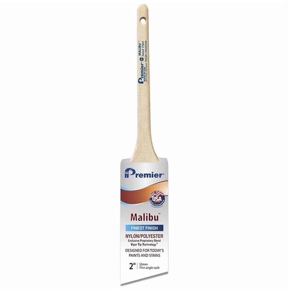 12-Pack of 2” Premier 17641 Malibu Nylon/Poly Thin Sash Paint Brush