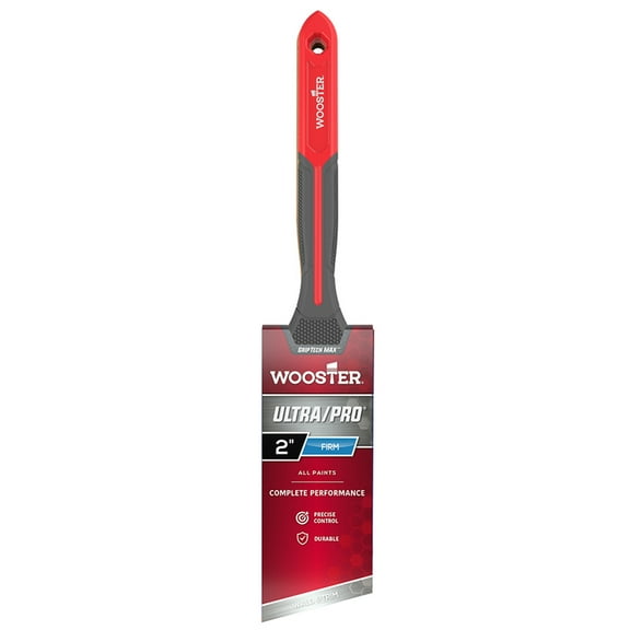 12-Pack of 2” Wooster G4174 Ultra/Pro Firm Angle Wall and Trim Paint Brush, GripTech MAX Handle