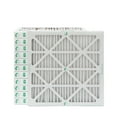 thumbnail image 1 of 12 Pack of 24x24x2 MERV 13 Pleated 2" Inch Air Filters by Glasfloss. Actual Size: 23-3/8 x 23-3/8 x 1-3/4, 1 of 7