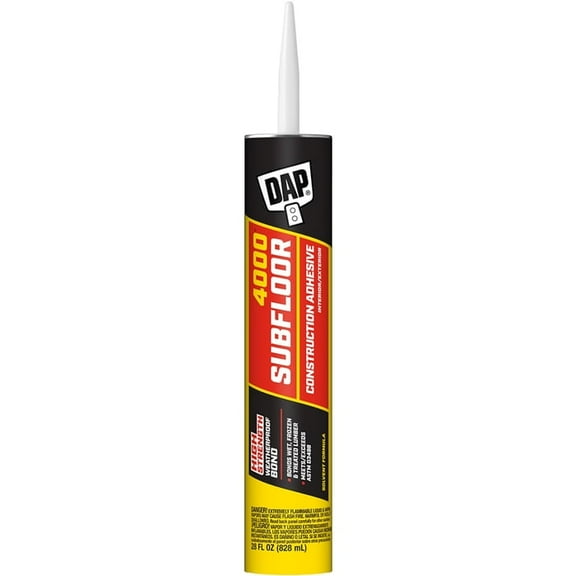 12-Pack of 28 oz Dap 25117 4000 Subfloor Construction Adhesive