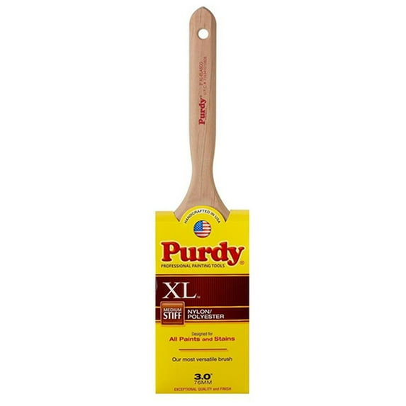12-Pack of 3” Purdy 144100330 XL Elasco Flat Sash Paint Brush, Tynex Orel