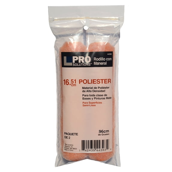 12 Pack of 6-1/2″ x 3/8″ Nap Pro Solutions 44393 Polyester Mini-Roller Cover, 2-Pack