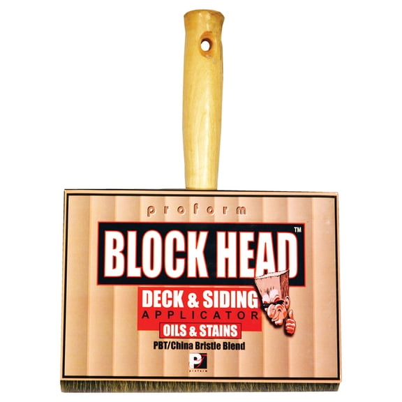 12-Pack of 7” Proform CBH7.0B Blockhead Block Paint Brush