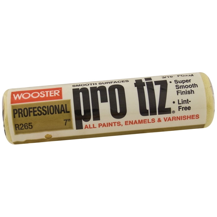 12-Pack of 7” x 3/16” Nap Wooster R265 Pro-Tiz Pro Foam High Capacity Roller Cover