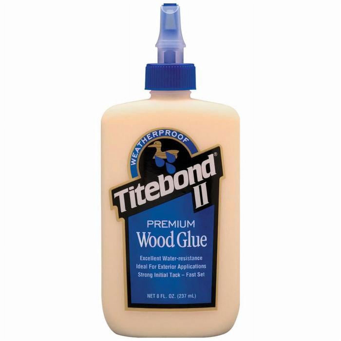 12-Pack of 8 oz Franklin 5003 Titebond II Weatherproof Exterior Wood Glue