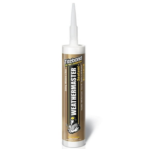 12-Pack of 9.5 Oz. Franklin 44031 Black Titebond WeatherMaster Window, Siding & Door Sealant
