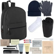 12 Pack of Bulk Homeless Care Package Supplies Kit for Winter | 20 Piece Homeless Hygiene Kits in Bulk
