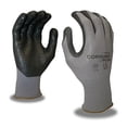 thumbnail image 1 of 12-Pack of Cordova 6915L Conquest Plus Work Gloves, Premium, Gray Nylon/Spandex Shell, Black Foam Nitrile/Pu Palm Coating, Black Nitrile Dots, Large, 1 of 2