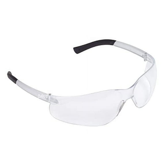 12-Pack of Cordova EL10S Dane Frosted Clear Frame, Clear Lens, TPR Temples