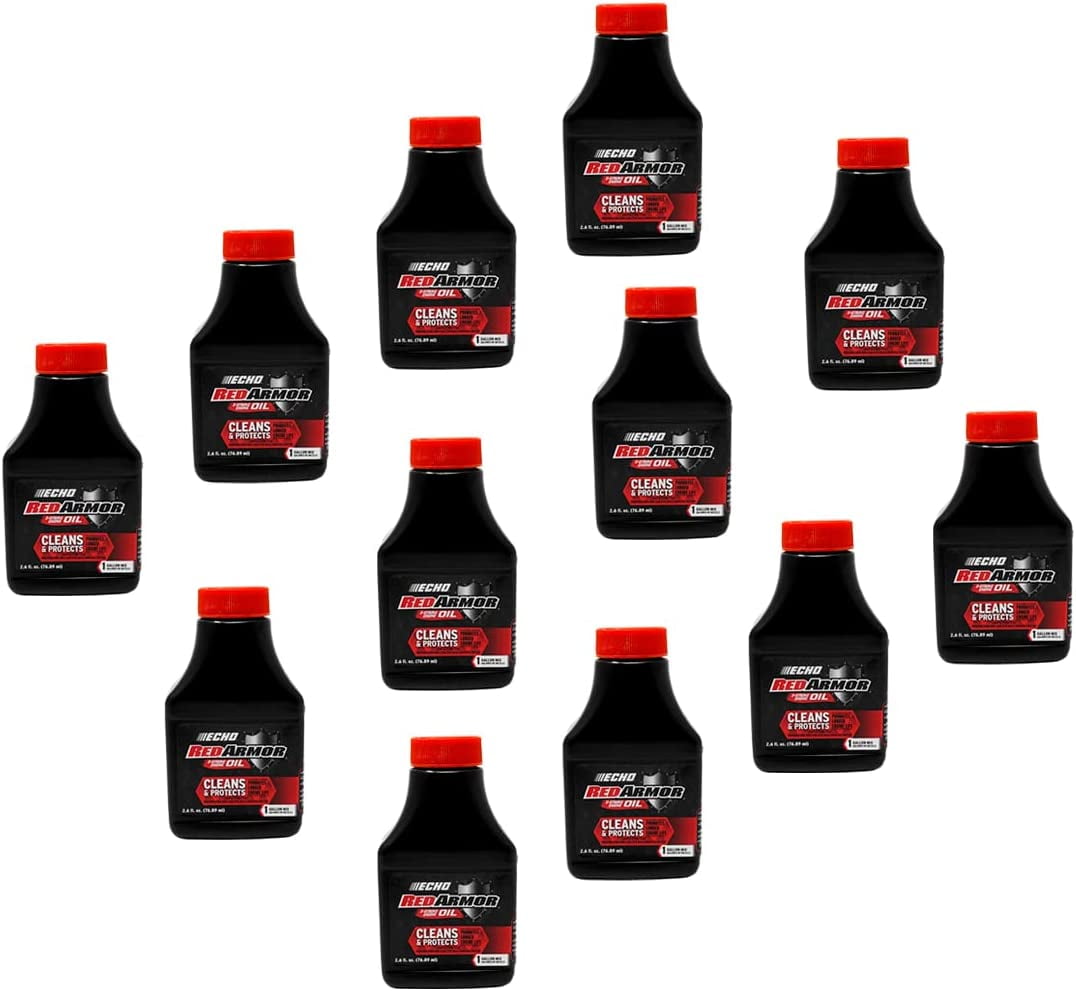 12 Pack Of Echo Red Armor 2 Stroke Engine Oil 2 6 Oz Bottle 50 1 Mix 12-pack-of-echo-red-armor-2-stroke-engine-oil-2-6-oz-bottle-50-1-mix