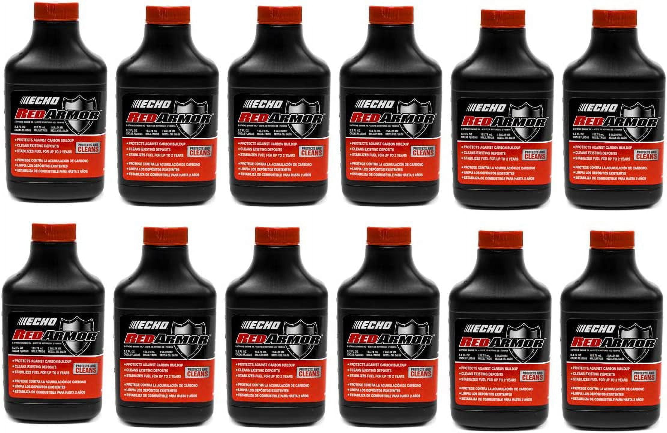 12 Pack Of Echo Red Armor 2 Stroke Engine Oil 5 2 Oz Bottle 50 1 Mix 12-pack-of-echo-red-armor-2-stroke-engine-oil-5-2-oz-bottle-50-1-mix