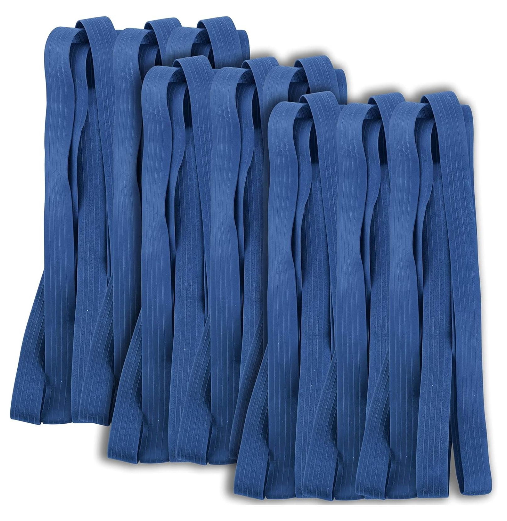12 Pack of Extra Large Rubber Bands- 36" Length Extra Strength Mover Bands - Pallet Band or Moving Blanket Band (Color May Vary) - by Gexandy