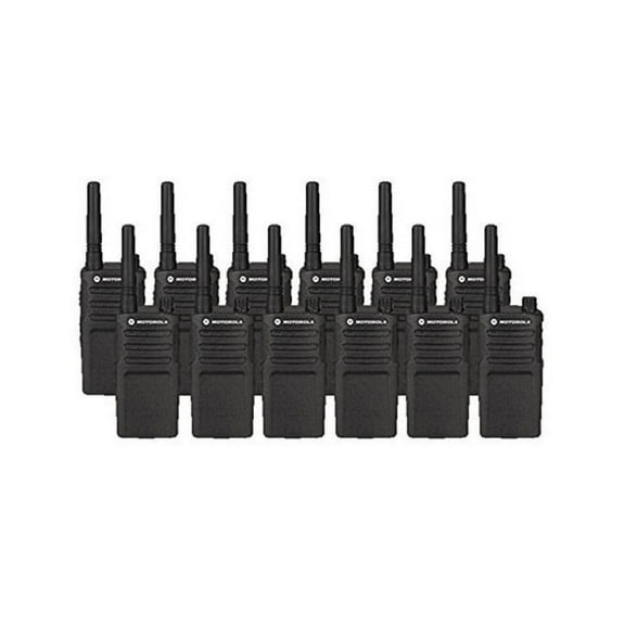 12 Pack of Motorola RMM2050 Two way Radio Walkie Talkies
