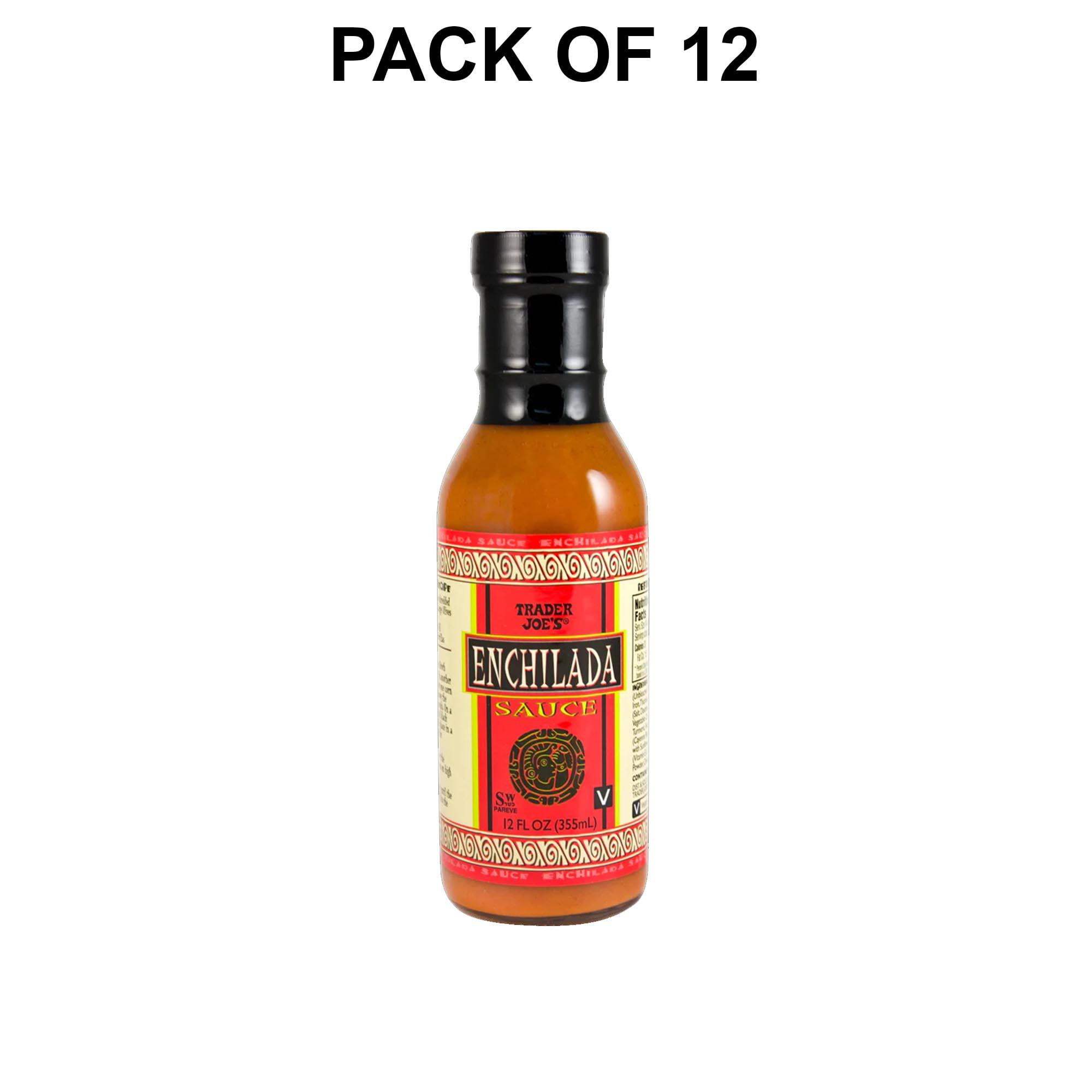 12 Pack of Trader Joe's Enchilada Sauce Authentic Flavor for Mexican