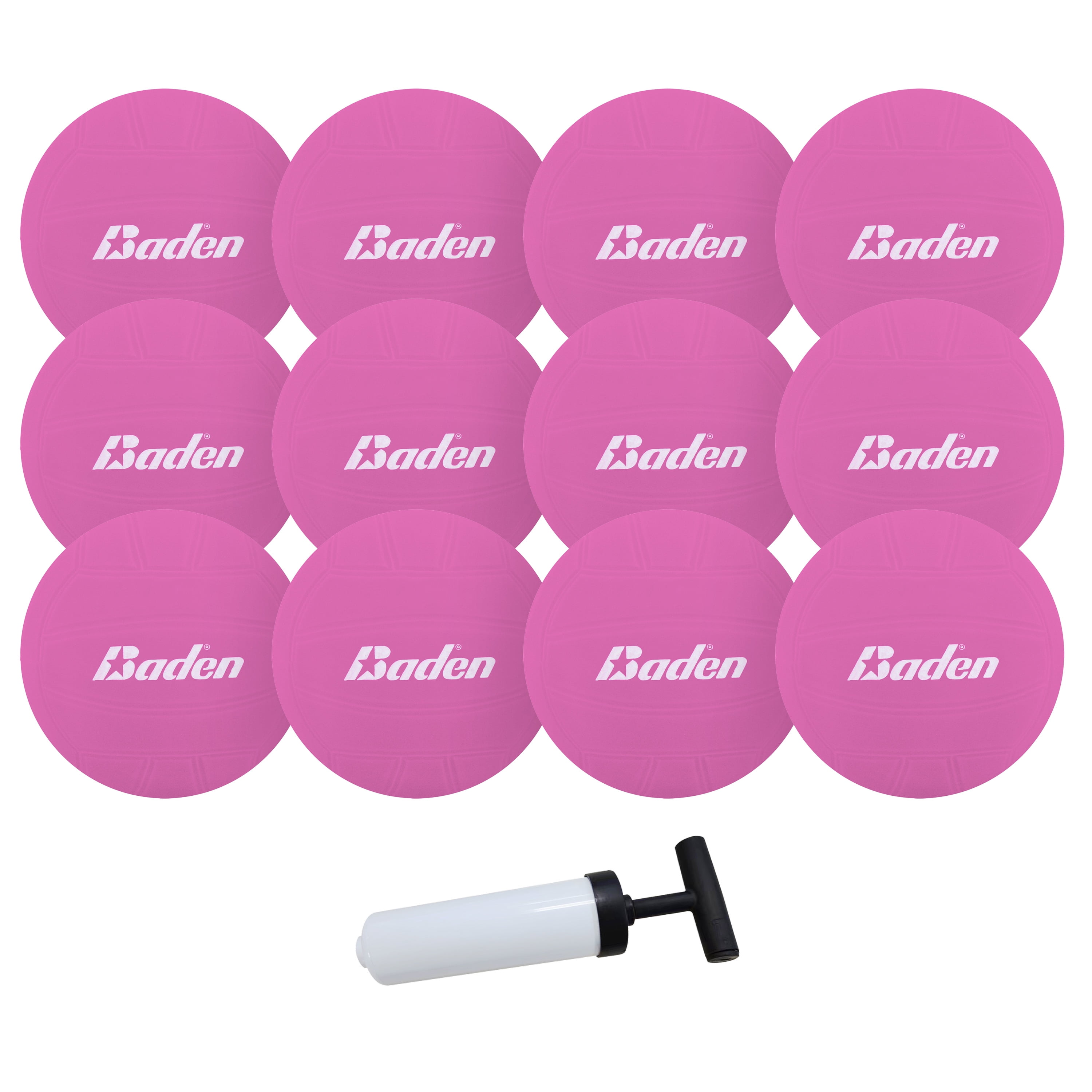 12 Pack of Vinyl Mini Volleyballs