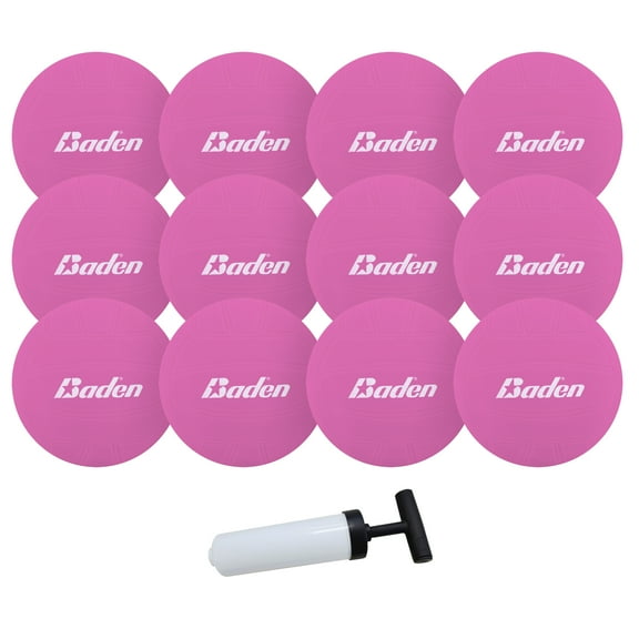 12 Pack of Vinyl Mini Volleyballs