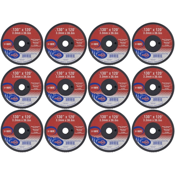 12 Pack of Vortex Trimmer Line 10070 .130 x 120 Small Spools