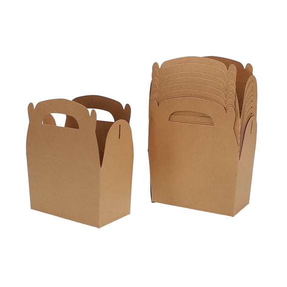 12 Packs: 10 ct. (120 total) Kraft Gable Boxes by Celebrate It