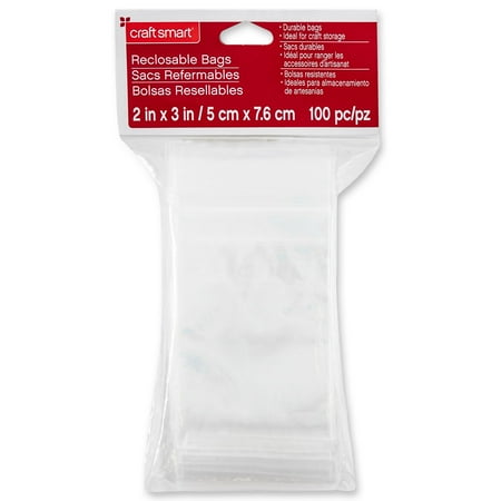 Craft Smart Recloseable Bags, 12 Packs: 100 ct. (1200 total)
