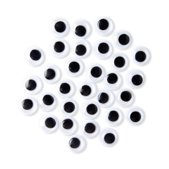 12 Packs: 118 ct. (1,416 total) 12 mm Flat Back Wiggle Eyes by Creatology