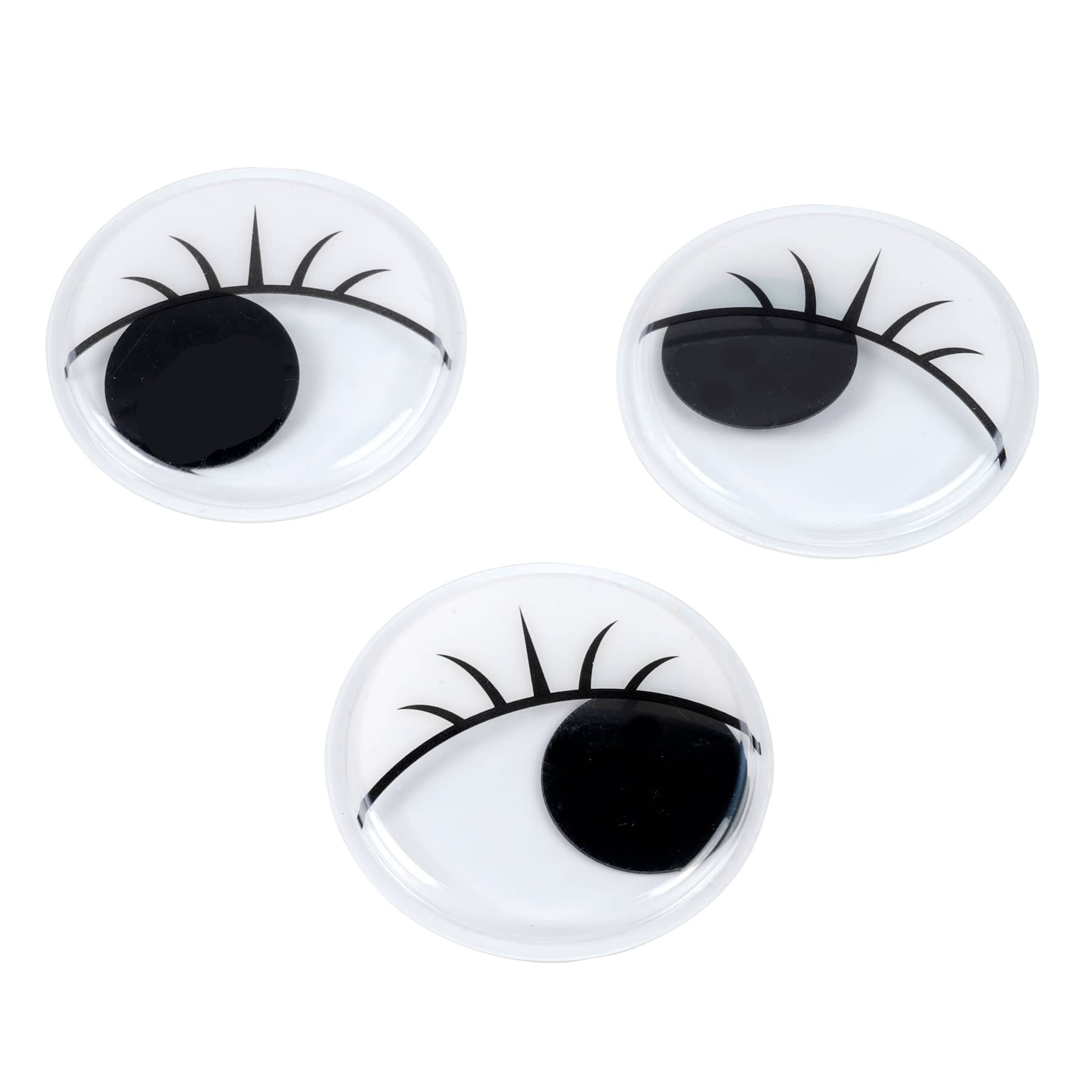 12 Packs 12 ct. (144 total) 40mm Lash Adhesive Wiggle Eyes by