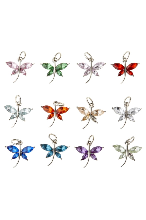 Charmalong Silver Dragonfly Charms, 12 Packs: 12 ct. (144 total)