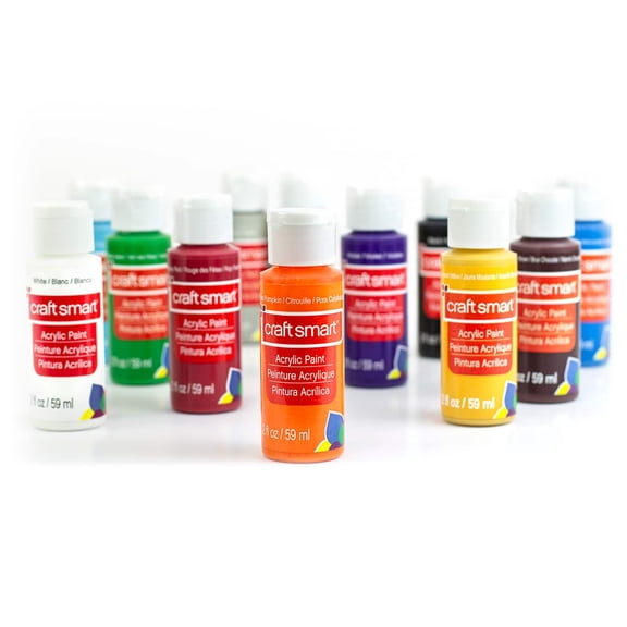Craft Smart Matte Acrylic Paint Value Set, 12 Packs: 12 ct. (144 total)