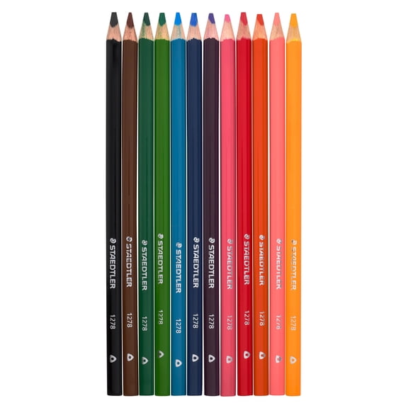 Staedtler Triangular Colored Pencils, 12 Packs: 12 ct. (144 total)
