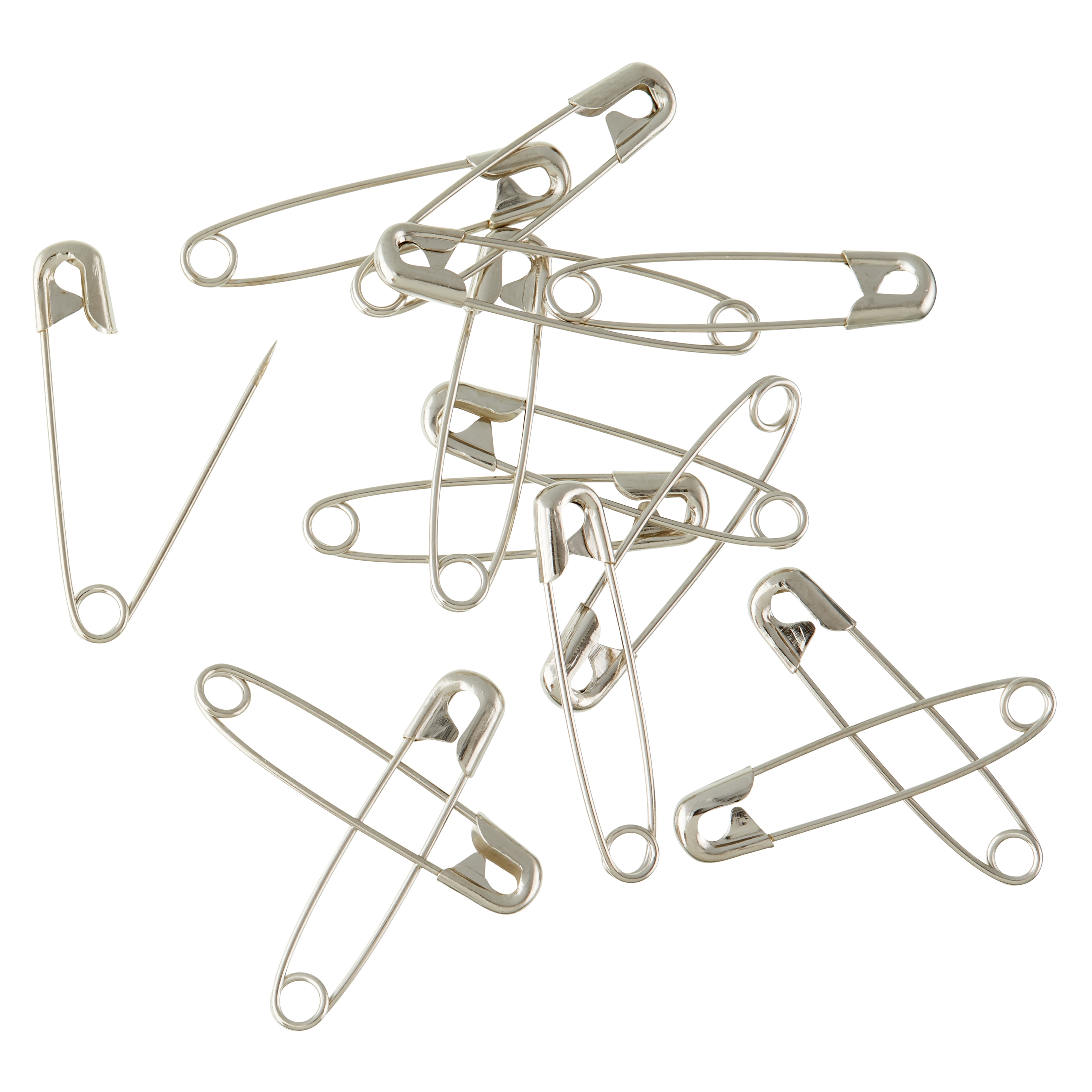 12 Packs: 14 ct. (168 total) 1 1/16"  Safety Pins y Loops & Threads™