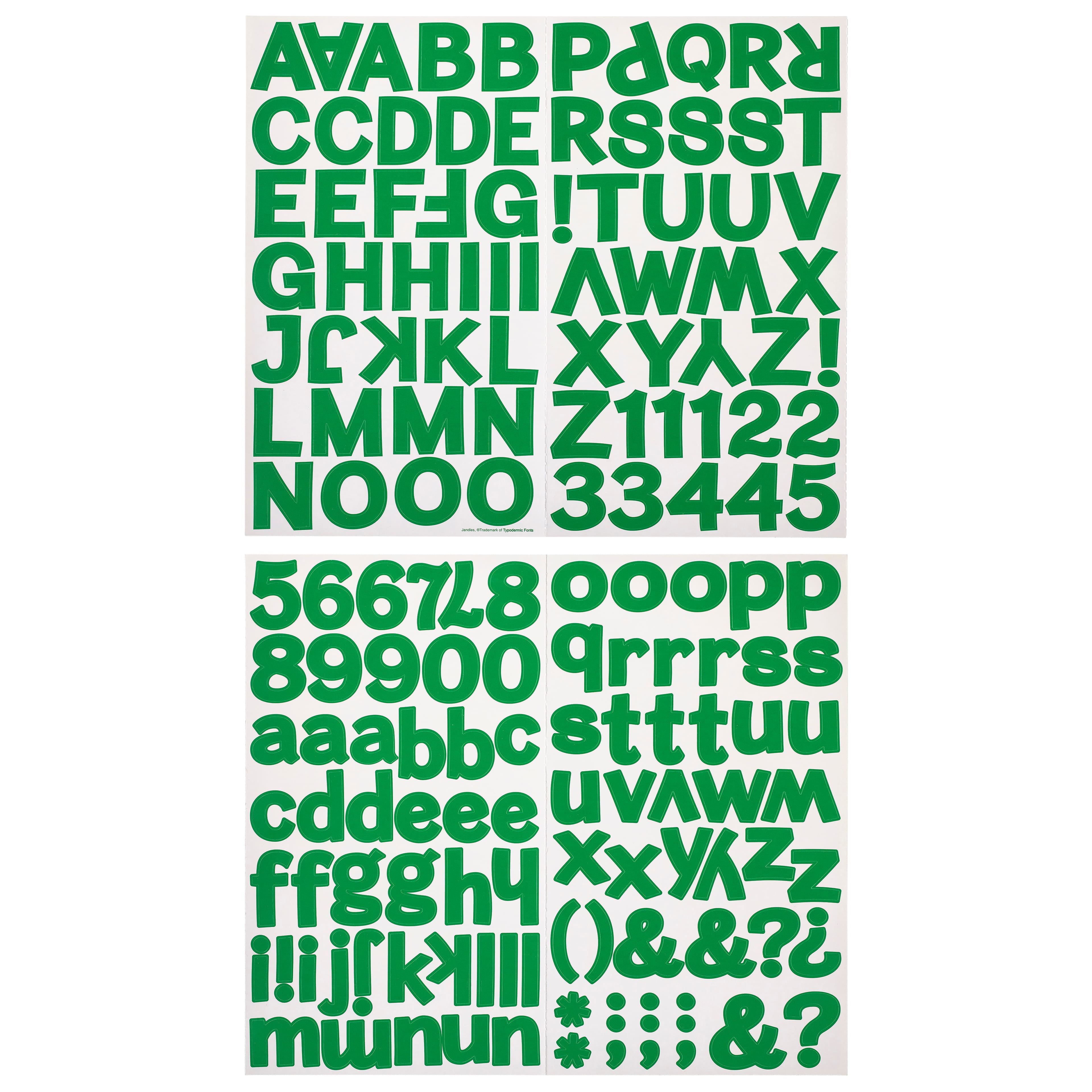 Recollections Block Alphabet Stickers, 12 Packs: 160 ct. (1,920 total)