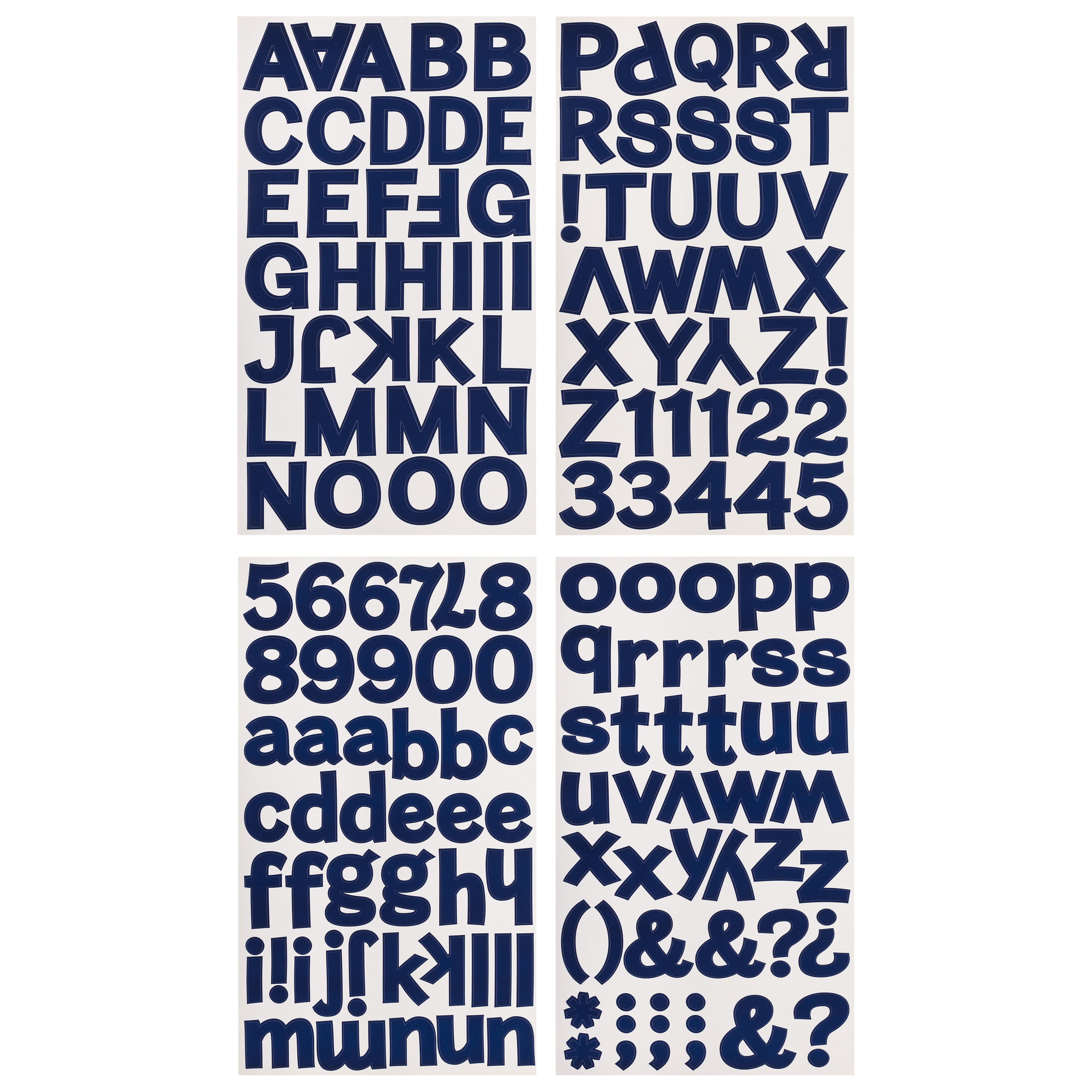 Recollections Block Alphabet Stickers, 12 Packs: 160 ct. (1,920 total)