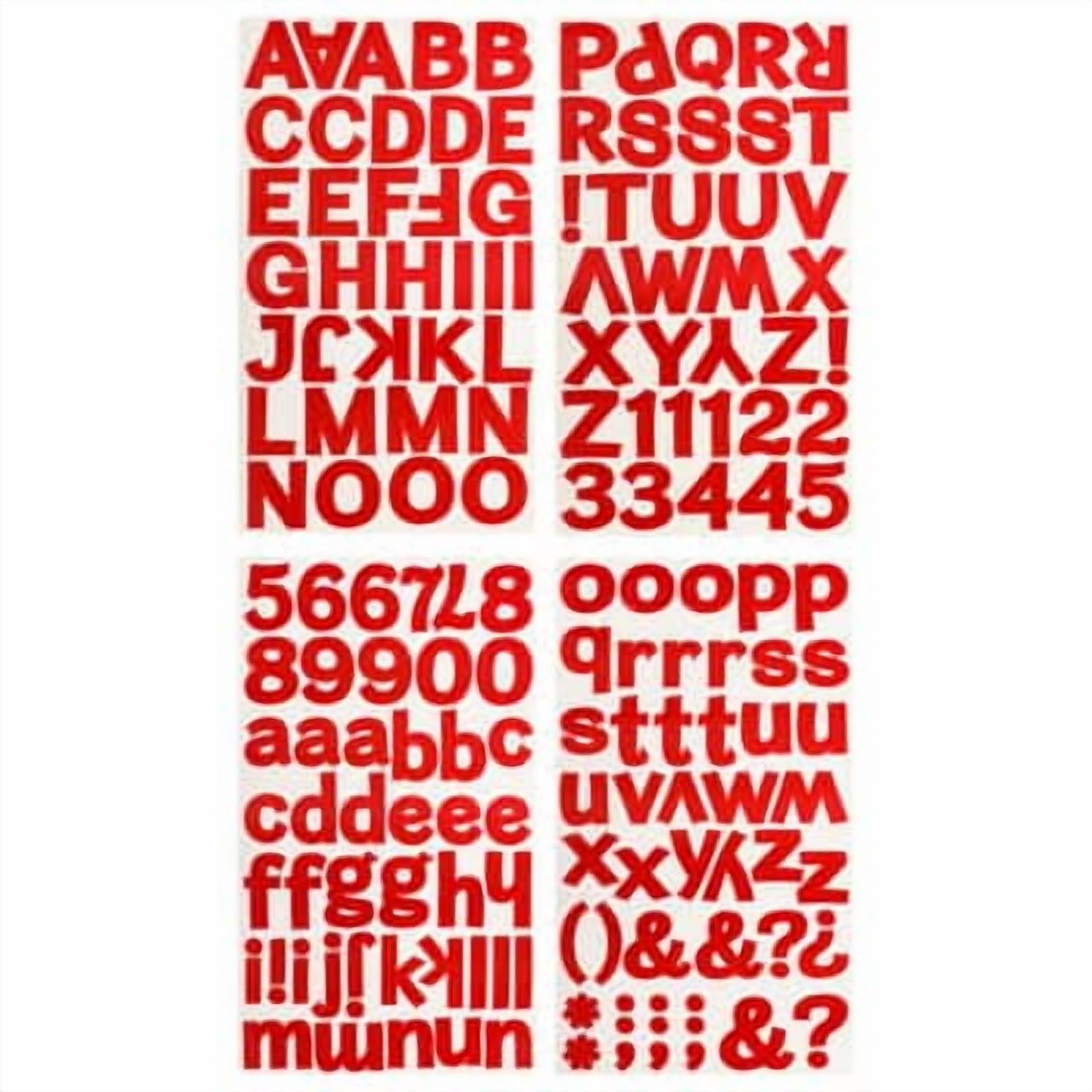 Recollections Block Alphabet Stickers, 12 Packs: 160 ct. (1,920 total)