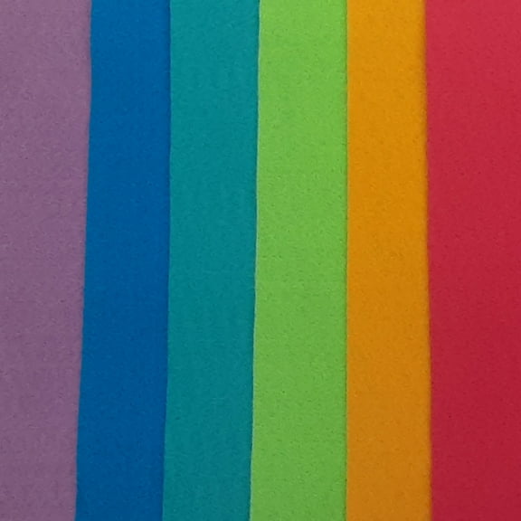 12 Packs: 18 ct. (96 total) 9" x 12" Bright Felt Sheets by Creatologyâ„¢